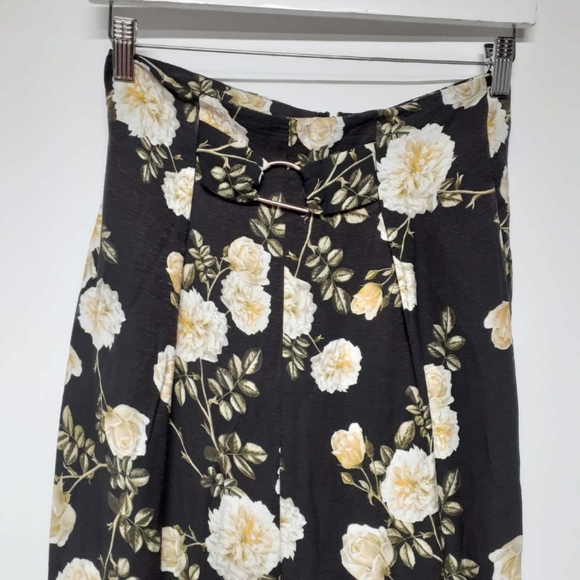 SHEIKE Antique Rose Black Floral Office High Waisted Pants NWT RRP$119.95 - Picture 8 of 12